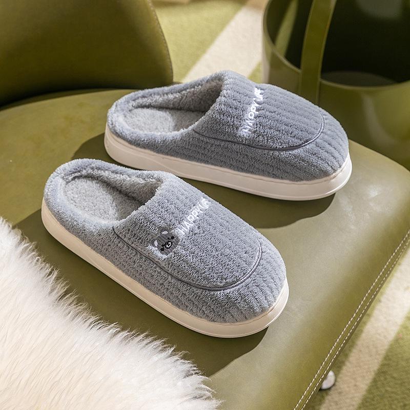 

Уютные домашние тапочки в горошек на осень/зиму — женские и мужские пары. Size 42-43