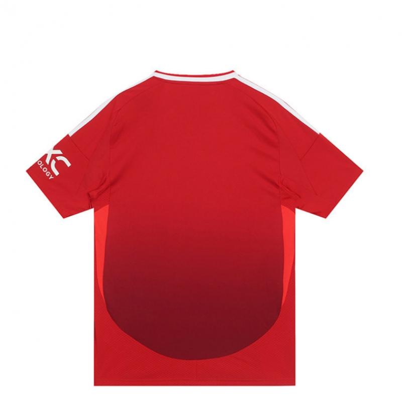 Adidas Tricou de Acasă Manchester United Tricou cu Mânecă Scurtă Man Utd 2024 25
