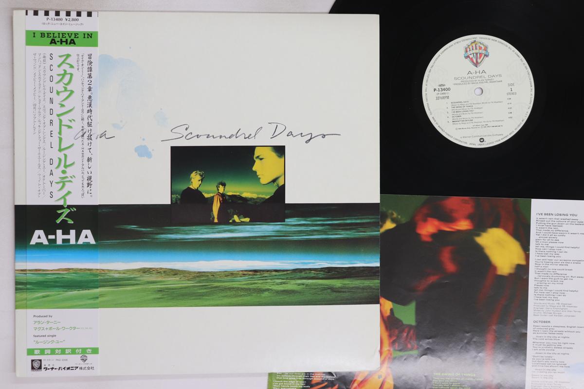 

LP Пластинка A-HA - Scoundrel Days P13400 WARNER BROS 1986 Япония Оби Поп Б/У