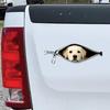 Creative Zipper Car Stickers Weatherproof Scratch Cover Decal High-Definition Printing Realistic Patterns Easy To Apply and Remove Sticker Decoration