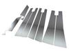Noah 60 Series Stainless Steel Pillar Panels with Visor Attachment 1173 Series/65 Ultra-Mirror (8-Piece Set) [PIL-SIL-264]