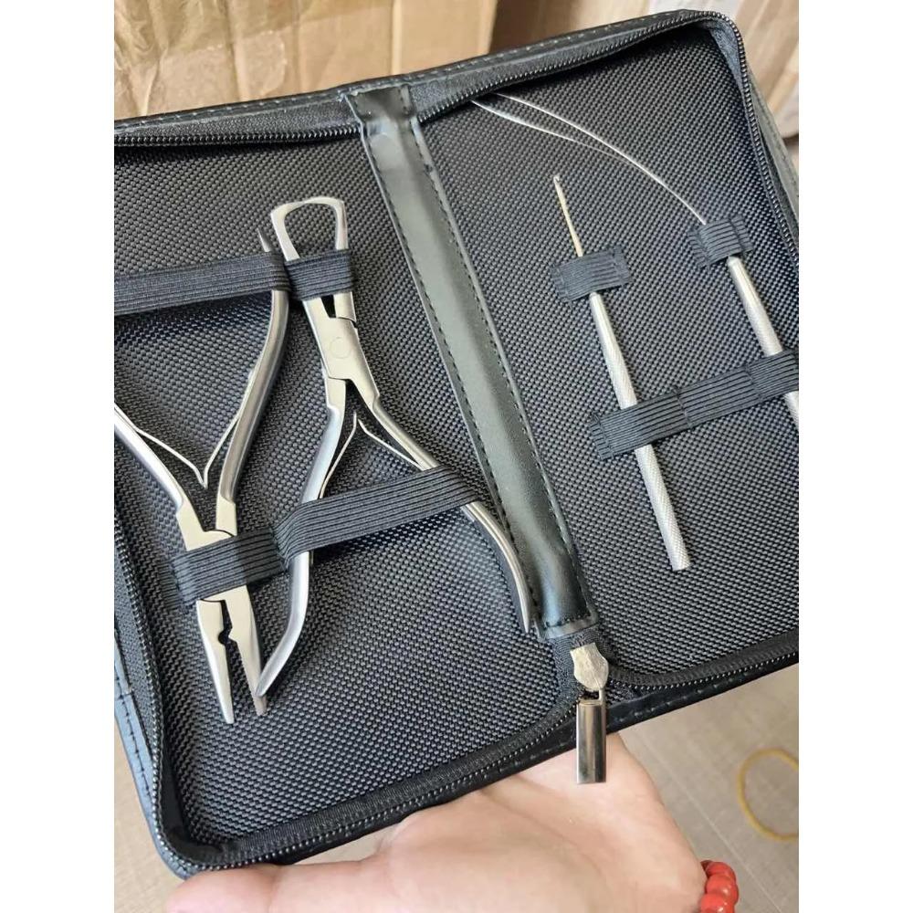 Instrumente pentru extensii de păr, pensete pentru extensii de păr, croșete, cârlige de păr, kit pentru sprâncene, seturi de clești, pensete pentru extensii de păr