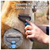 7 in 1 Pet Grooming Tools Kit for Cats Dogs Deshedding Brush Slicker Comb Nail Clippers Finger Toothbrush Pet Care Grooming Set