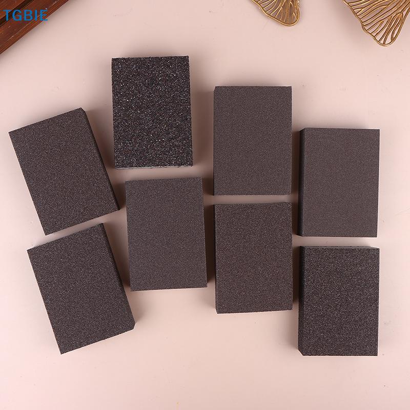 [TL]3Pcs Polishing Grinding Sponge Pads Manual Sanding Sponge Blocks Reusable Washable For Metal Wood Drywall Glass Polishing