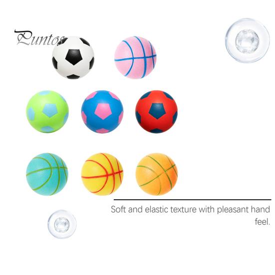 Soft Sensory Toy Soccer Basketball Stress Ball, TPR Fidget Squeeze for Adults Relief Kids, Decompression Anxiety Relief, Party Birthday Gift