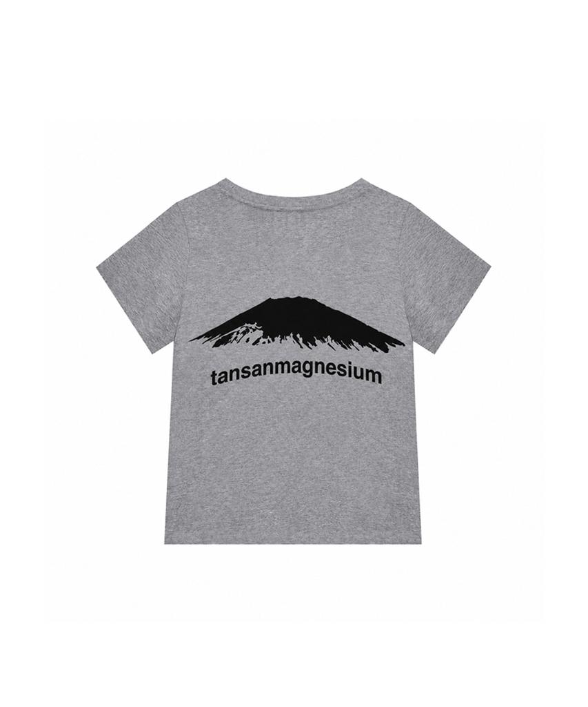 Tansanmageunesyum Mountain T-Shirt (Gray/Black)