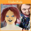 Máscara do Chucky Brinquedo Assassino Perfeita Para Halloween Horror Cosplay Adereço