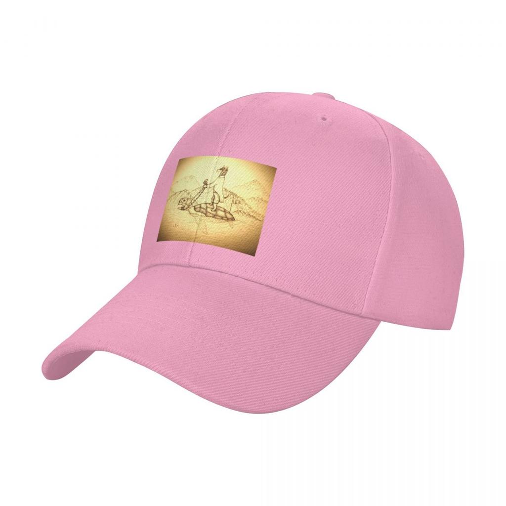 The Cat and the Turtle Adventure Baseball Cap Hats for Men Hard Hat Tea Hat Women Mens