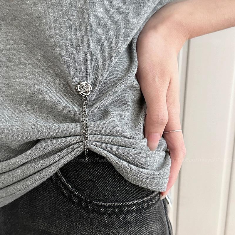 4 szt. Magnetyczna Klamra Łańcuszkowa - Regulowane Magnetyczne Zamknięcie Ubraniowe, Nadaje się do Spodni, Sukienek, Kurtek - Odzież