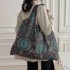 Eco-Friendly Foldable Single Shoulder Grocery Bag for Women, Large Capacity