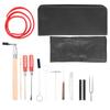 Piano Tuning Tool Hammer Measuring Ruler Stop Belt Screwdriver Soundproof Fork Storage Bag