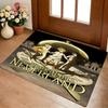 Retro Anime The Promised Neverland Floor Mat Cozy Flannel Soft Thick Non-Slip Mat For Living Room Bedroom Kitchen Decor Rugs
