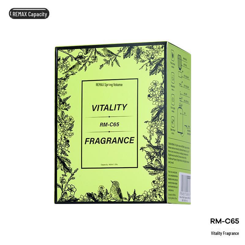 Remax Vitality Car Perfume: Long-lasting Plant Extract Fragrance for Odor Removal