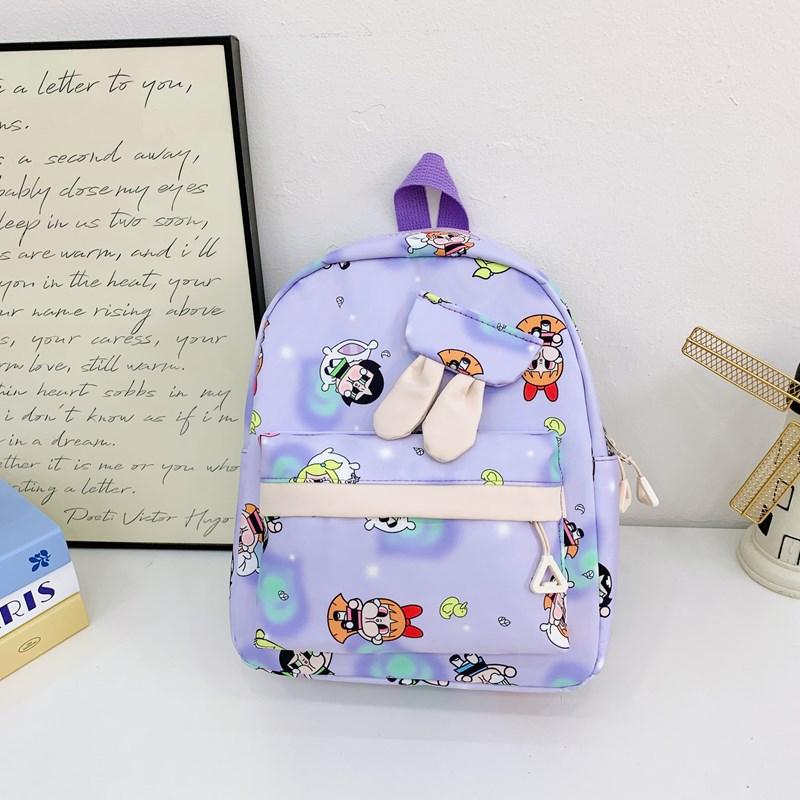 Children'S Backpack Cartoon Cute Rabbit Ears Boys And Girls Backpack Foreign Style Large Capacity Student Schoolbag