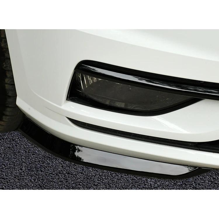 Car Front Bumper Splitter Lip Spoiler Diffuser Guard Body Molding Kit for VW Golf 7.5 MK7.5 Accessories 2017 2018 2019