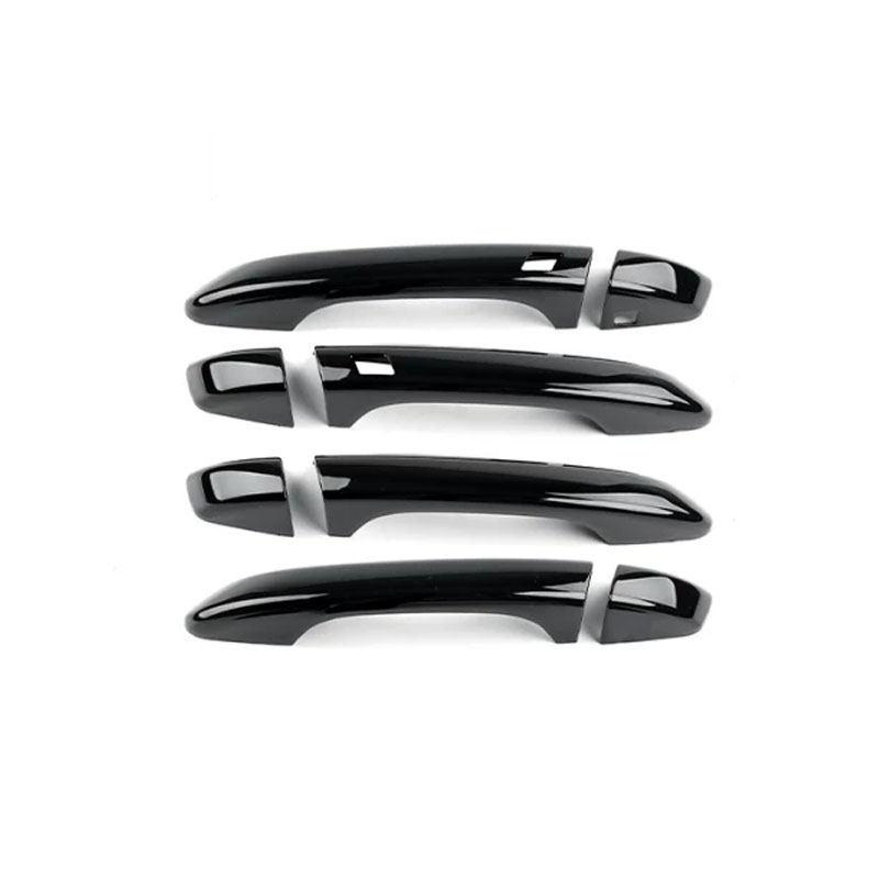 For Kia Stinger 2018 ABS Carbon Fiber Texture Car Styling Exterior Door Handle Pull Cover Trim