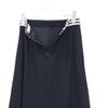 BORDERS at BALCONY BD2321-2N-20 23rd year black twist maxi skirt skirt 38 blackUsed