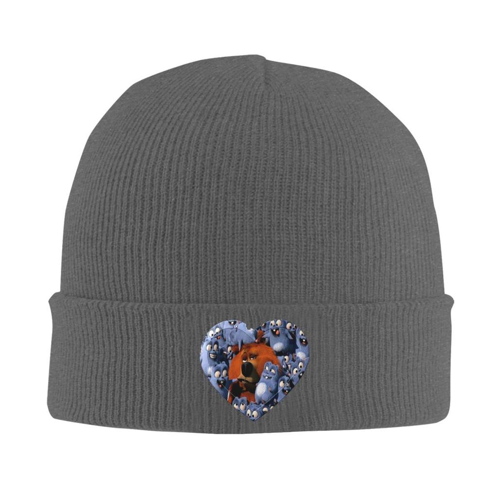 Animation Grizzy And The Lemmings Cartoon Anime Warm Knitted Cap Winter Knit Bonnet Hat Skullies Beanies Hip Hop Caps for Unisex