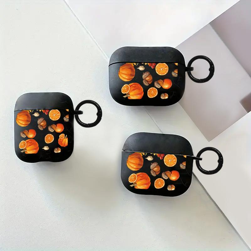 Autumn Pumpkin and Orange Pattern for AirPods 1 1 1 1 Pro Pro1 Headphone Case