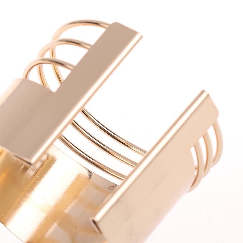 Chunky Wide Metal Bracelets For Women Open Cuff Exaggerated Cuff Bangles Trend Charm Arm Jewelry  Gifts
