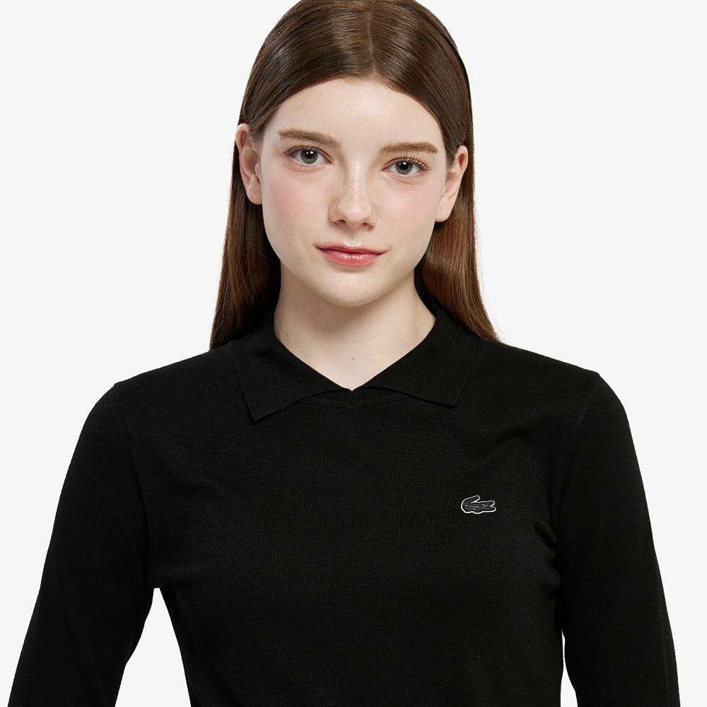 Lacoste Women's Color-Block Collar Sweater AF814E-55N031