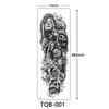 Full Arm Tattoo Sticker, Full Arm Big Picture Tattoo Sticker, Flower Arm Tattoo Sticker Tattoo
