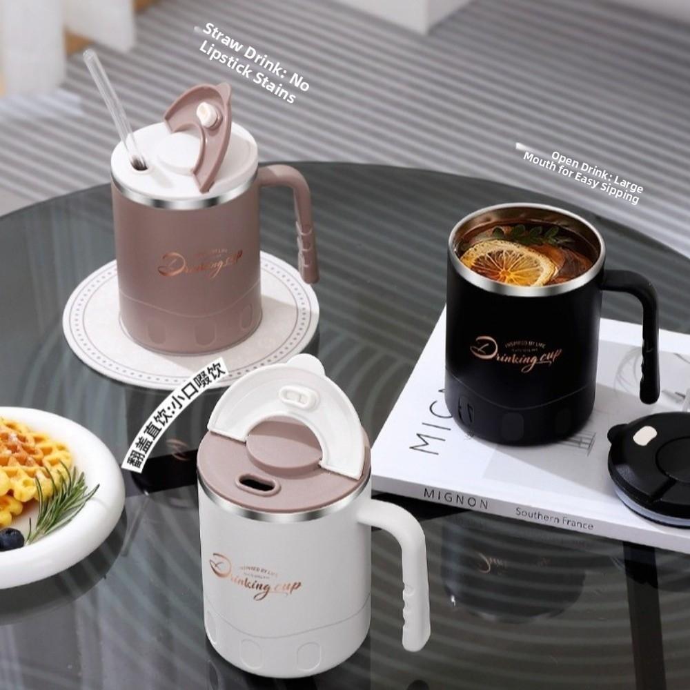 Heat-resistant Milk Coffee Cup 580ml Thermal Mug Portable Insulated Mug  Water Cup