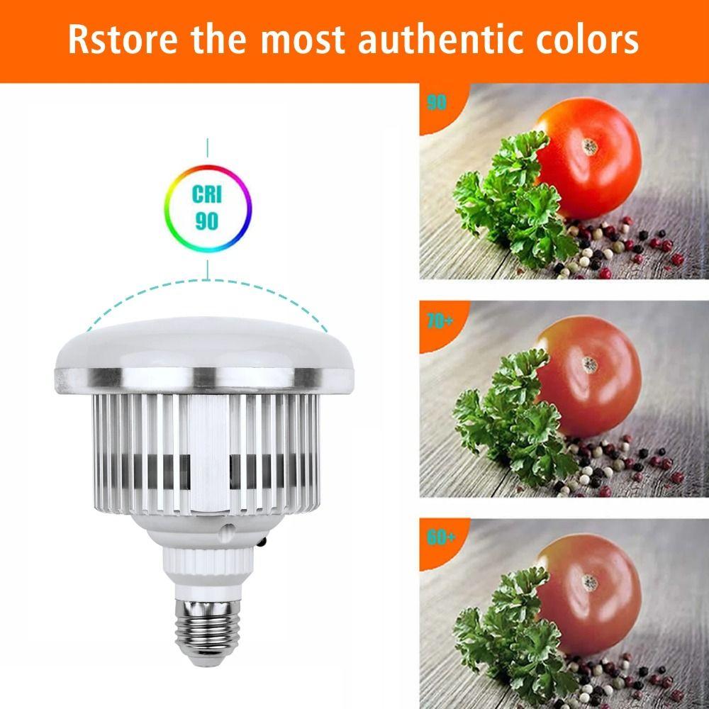 3000K-6500K LED Light Bulb E27 Mount Daylight Bulb Base Lamp Photography Lamp Office
