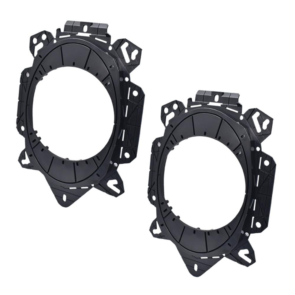 

1 пара 6 x 9” к 6.5” Адаптер для динамиков Универсальный адаптер для динамиков Звуковой рупор Прокладка Неразрушающий кронштейн Автоаксессуары