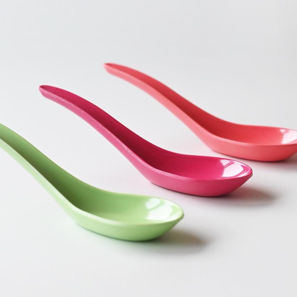 Crayon Pastel Melamine Udon Spoon