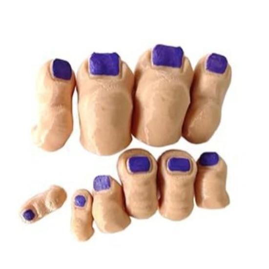 

10 шт. подвески для пальцев ног для обуви, аксессуары для обуви с отверстиями, 3D-печатные украшения для пальцев ног, аксессуары для обуви для детей и взрослых 10 pcs фиолетовый