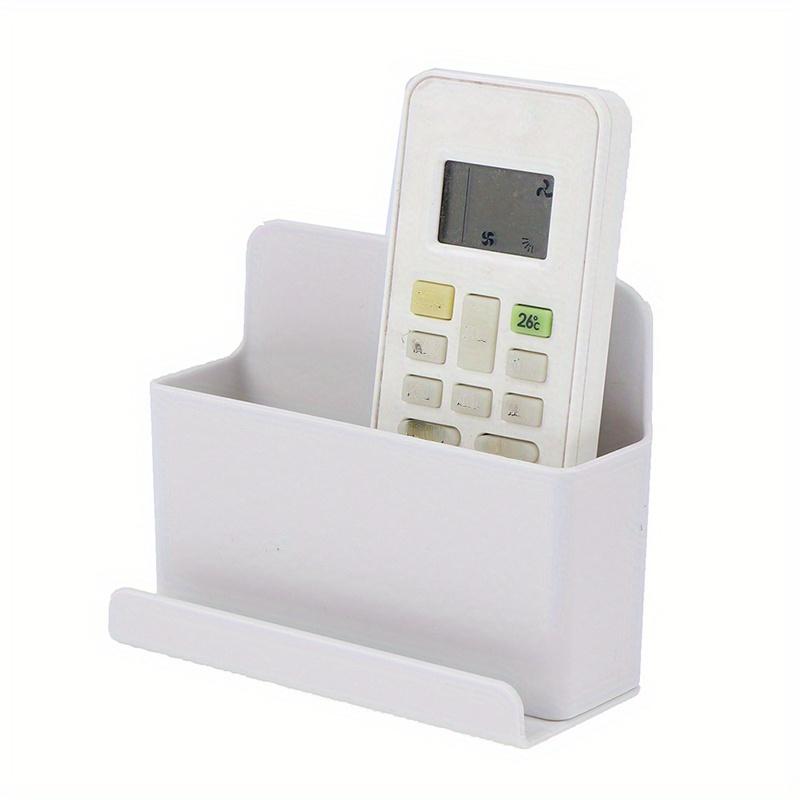 1 Stück Wandmontierte Organizer-Aufbewahrungsbox Fernbedienung Klimaanlagen-Aufbewahrungskoffer Handy-Steckerhalter Ständer Behältergestell