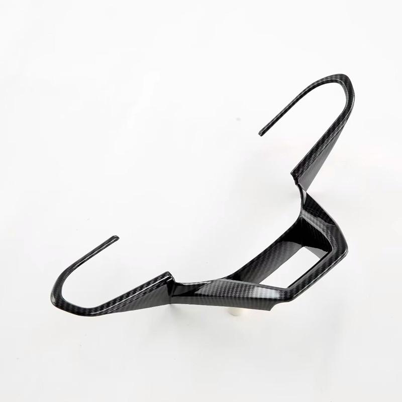 For Chery Omoda 5 C5 FX 2024 Car Steering Wheel Trim Styling Sticker Auto Accessories ABS Carbon Black 1pcs