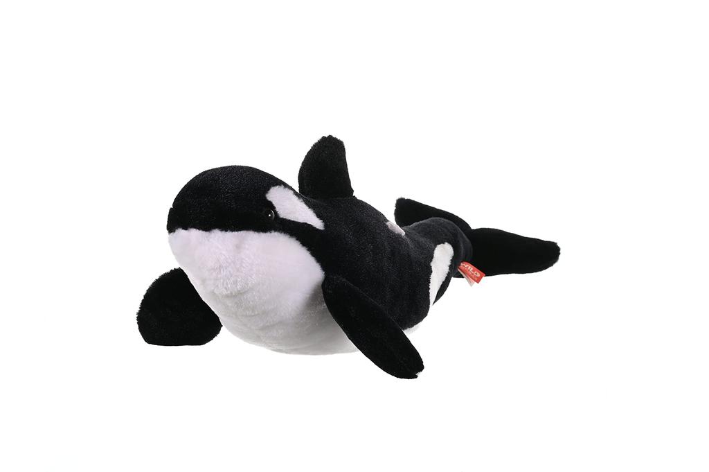 Wild Republic Killer Whale Plush Toy W27 x D46 x H20cm