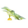 Reptiles Plant Grass for Climbing Habitat Decors Branch with Leaves for Lizards Spiders Snake Geckos Hideouts