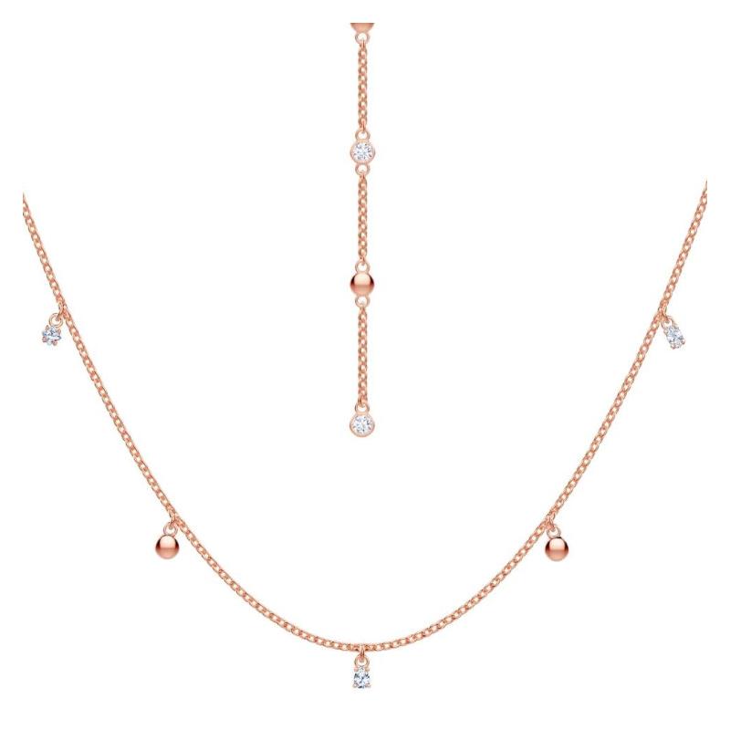 Swarovski Pendant Design Necklace, Same Style for Men and Women, Couple Model, Rose Gold 5486650