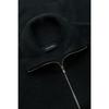 Customellow Black Turtle Neck Half Zip Sweater Black Cwwaw25903bkx