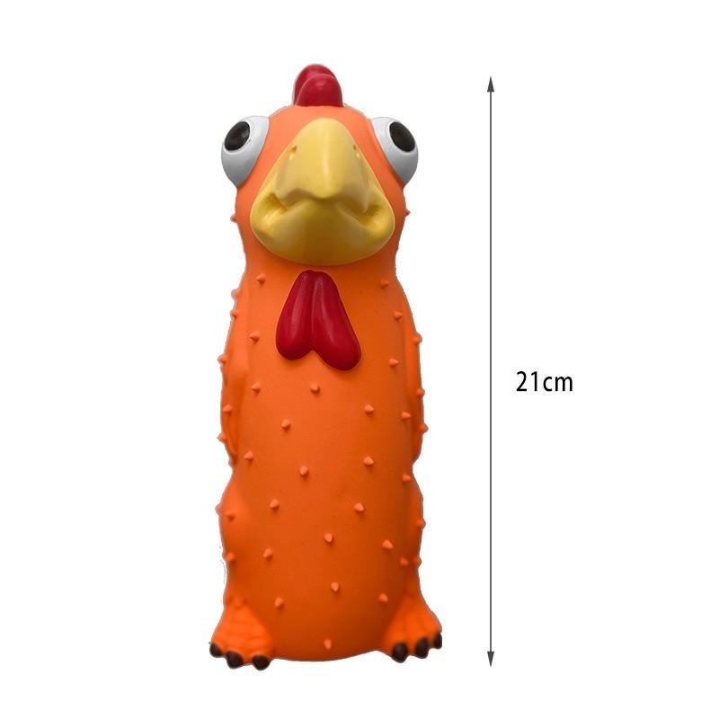 Quietschendes Latex-Spielzeug für Haustiere aus strapazierfähigem Material zum Kauen und Spielen