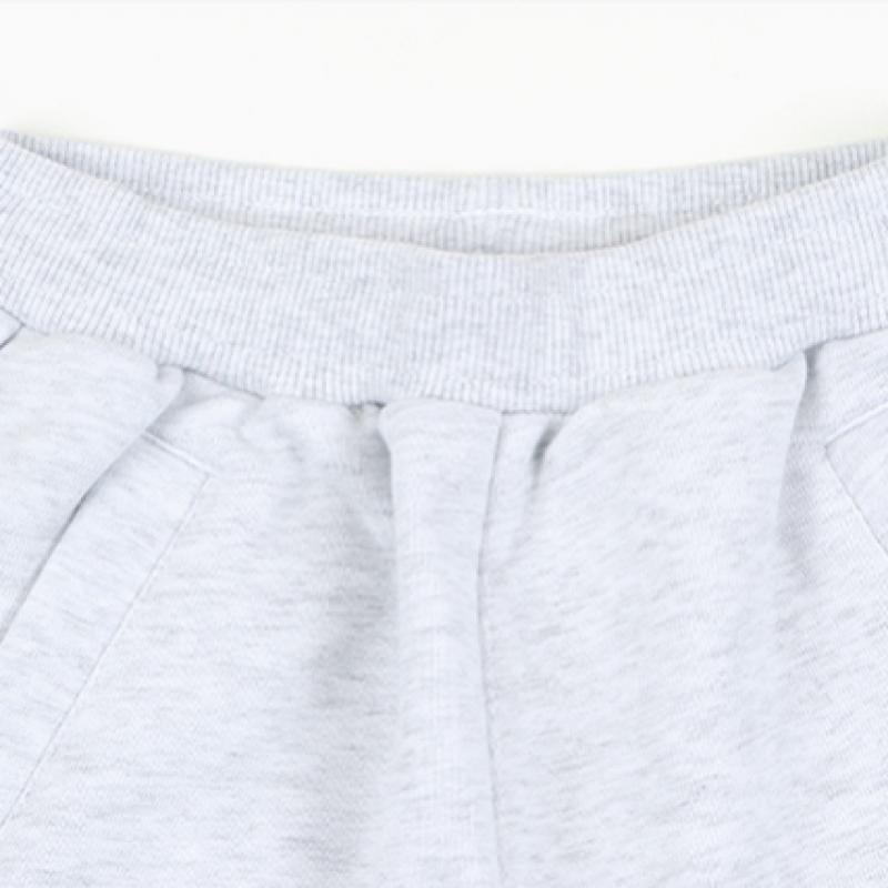 New Balance Kids 3pcs Sweat Setup  Melange Gray