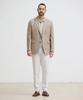 Stco [Summer] Linen Blend Windowpane Check Jacket_Beige (Relaxed Fit)_Sjawb93Ncd
