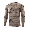 2025 Men's European and American Digital Retro 3D Printing Casual Long-sleeved Crew Neck T-shirt Sports Jumper Sweater