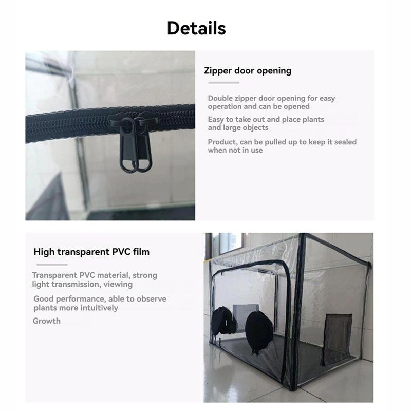 M-Modernes Mini-Gewächshaus Stillluftbox Pilzbeutel Pflanzenvermehrungsstation-Alternative Gewächshaus Grow Box Für Pflanzenwachstum