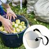 Picking Basket Gardening Tools Storage Bin with Adjustable Straps for Backyard