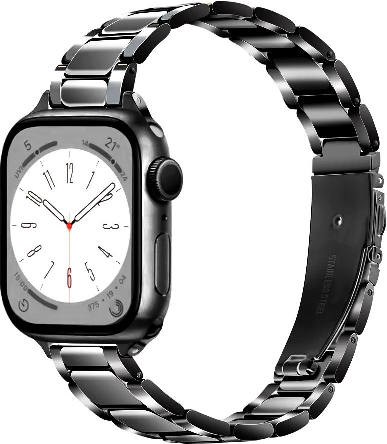 Metal Strap for Apple Watch Series ultra 49mm 45mm 41mm 44mm 46mm 42mm Small waist ladies bracelet iWatch 10 9 8 7 6 5 3 SE Band