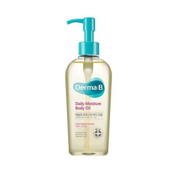 Derma B Daily Moisture Body Oil 300ml (Peach Scent)