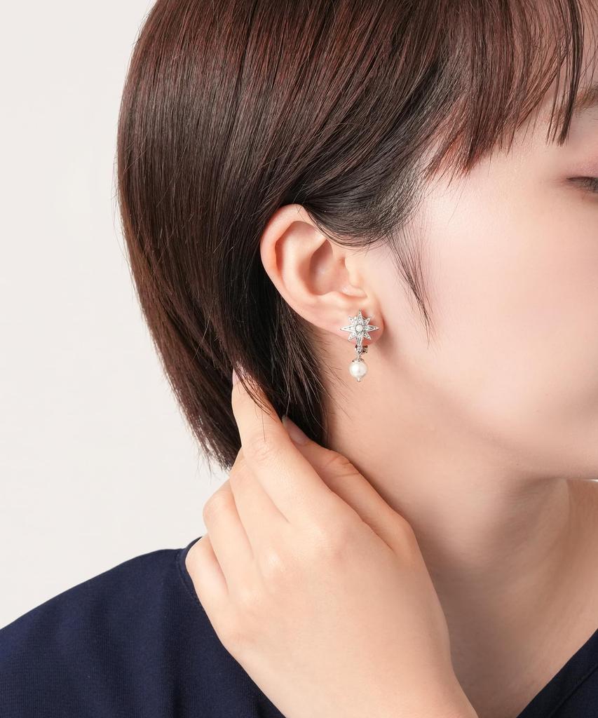 en Etoile Earrings LAME1041 XW [Lanvin Bleu]