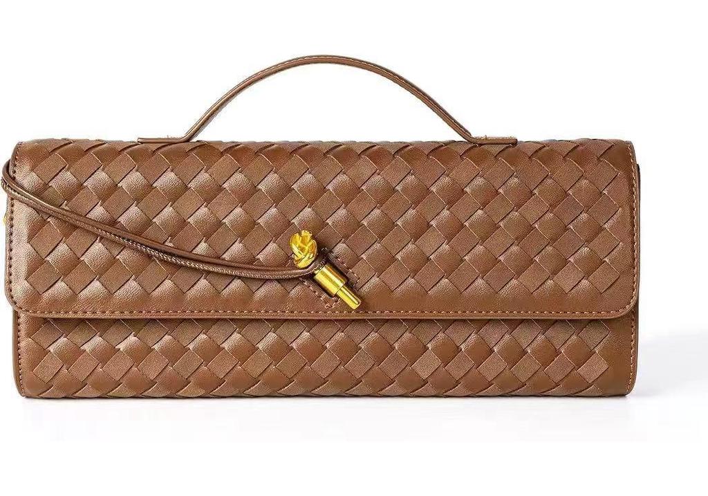 Sac bandoulière fourre-tout baguette tissé polyvalent haut de gamme