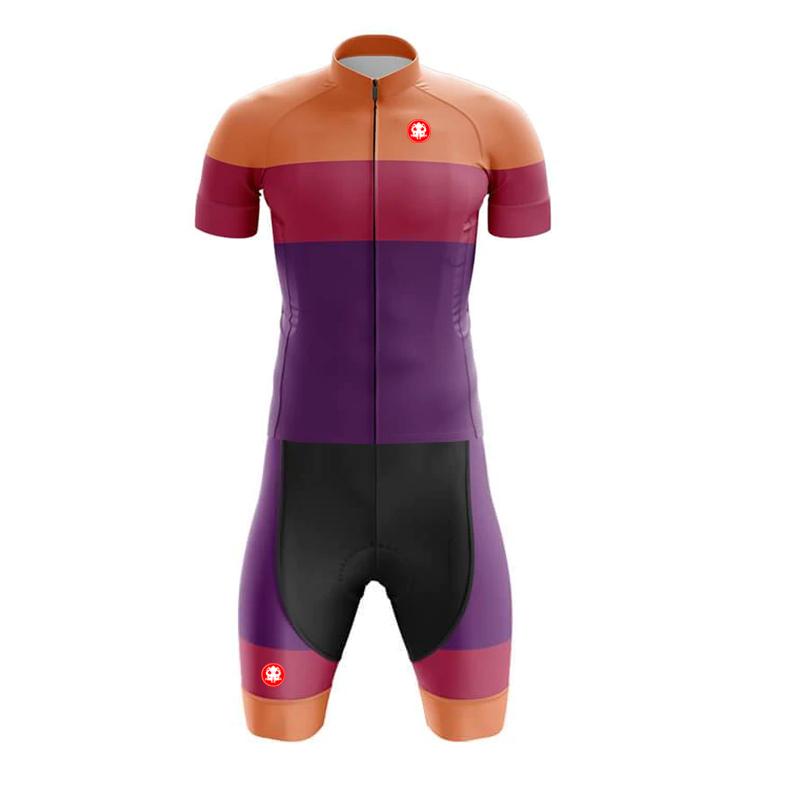 Triathlon Skinsuit Herre Cykeltøj Sommer Åndbar Cykeldragt Sæt 2026