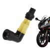 Motorcycle Flash Spark Plug Cap Flashing Spark Plug Resistor 90 Degree Flashing Spark Plug