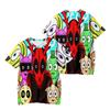 Fashion Streetwear Summer Sprunki Game 3D Printed T-Shirts Men Women Oversized Short Sleeve T Shirt Male Tees Tops Man Clothing